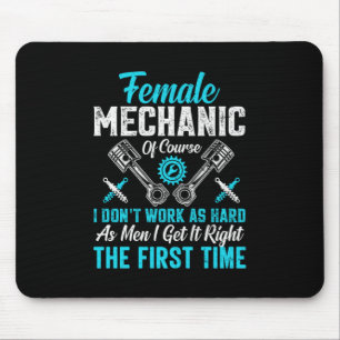 Mousepad Mulher Mecânica