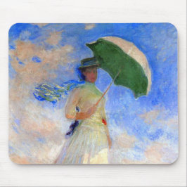 Mousepad Mulher Monet com Parasol à Direita