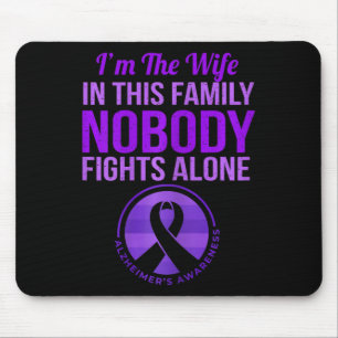 Mousepad Mulher mulher esposa ninguém luta sozinho Heimerhe