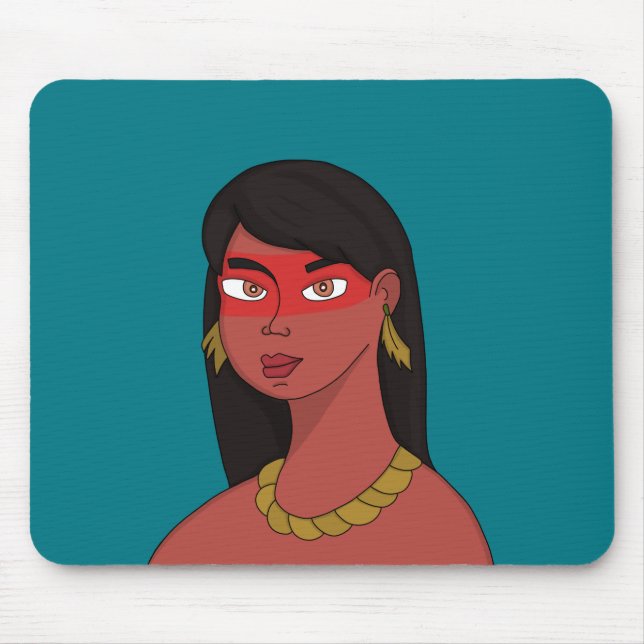 Mousepad Mulher Nativa (Frente)