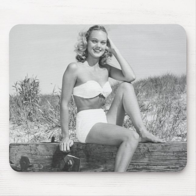 Mousepad Mulher no biquini (Frente)