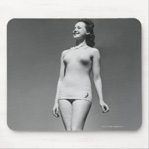 Mousepad Mulher no roupa de banho