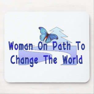 Mousepad Mulher no trajeto