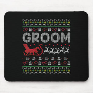 Mousepad Mulher Noiva Noiva Natal Xmas Feia Coisa