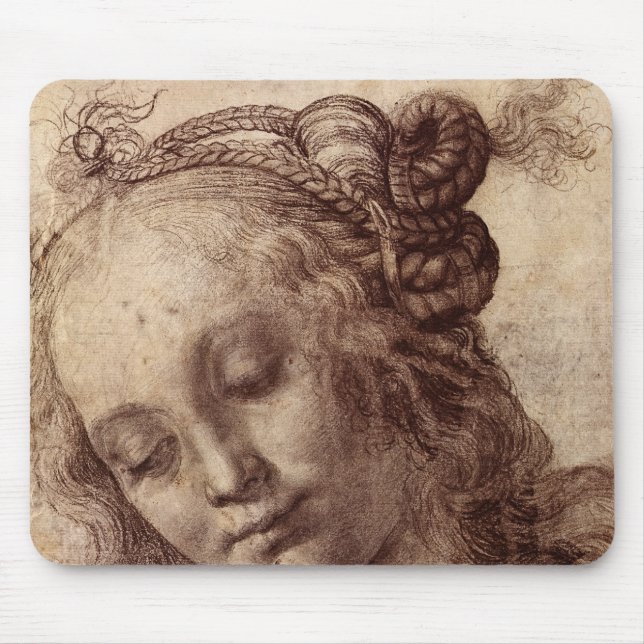 Mousepad Mulher que olha para baixo (Frente)