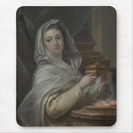 Mousepad Mulher retratada como Virgem Vestal (Roma Antiga)