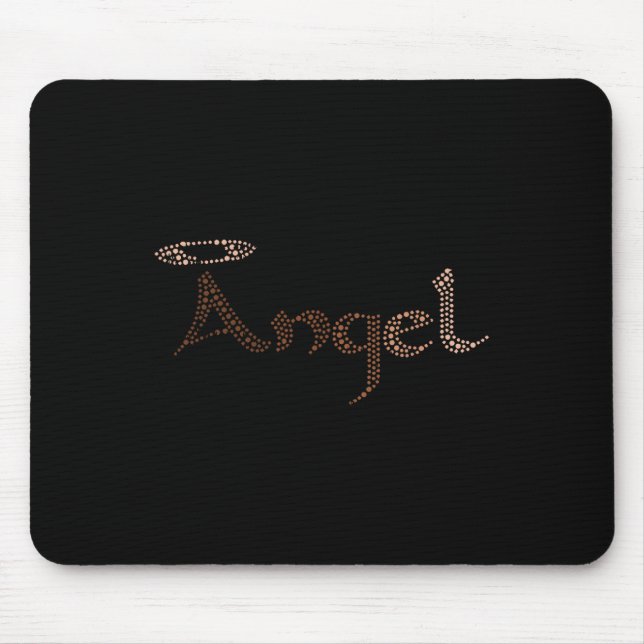 Mousepad Mulheres Anjo Mês da História Negra Cor Homens Afr (Frente)