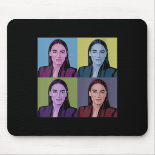 Mousepad Mulheres Aoc Alexandria Ocasio-cortez Primeira Mul