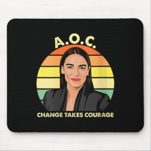Mousepad Mulheres Aoc Alexandria Ocasio-cortez Primeira Mul