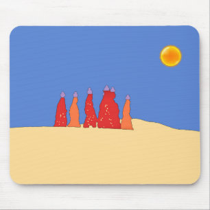 Mousepad Mulheres carregandos no deserto de Thar - Rajastha
