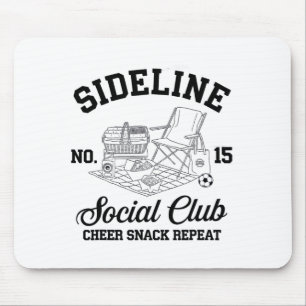Mousepad Mulheres Clube Social à Margem Dia de Jogo da Mãe