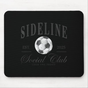 Mousepad Mulheres Clube Social de Futebol de Mãe no Jogo Di
