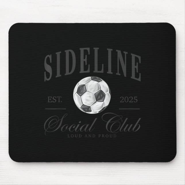 Mousepad Mulheres Clube Social de Futebol de Mãe no Jogo Di (Frente)