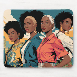 Mousepad Mulheres com Força na Moda Urbana