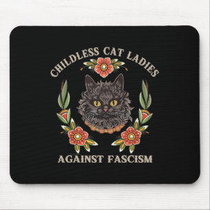 Mousepad Mulheres De Gato Sem Filhos Contra O Fascismo Mulh