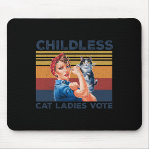 Mousepad Mulheres De Gato Sem Filhos Votam Roise As Mulhere