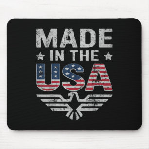 Mousepad Mulheres do dia 4 de julho Homens Bandeira America
