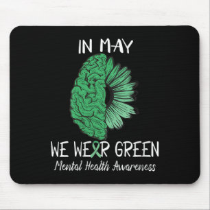 Mousepad Mulheres Em Maio Vestimos Awarenes Verdes Para A S