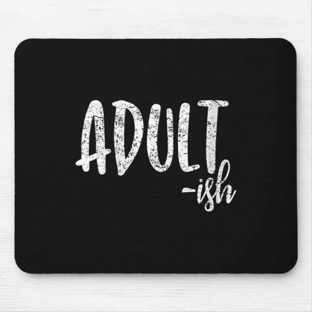 Mousepad Mulheres Engraçadas Camisa De Presente De Aniversá (Frente)