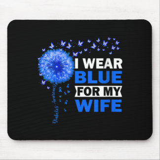 Mousepad Mulheres Eu Uso Azul Para Minha Esposa Conscientiz