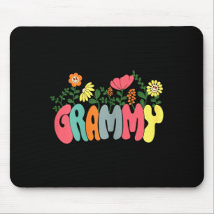 Mousepad Mulheres floral retro vintage grammy feliz dia das