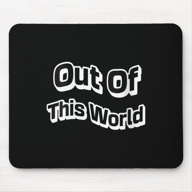 Mousepad Mulheres Fora Da Galáxia Cósmica Vibes Intergal (Frente)