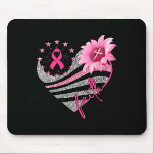 Mousepad Mulheres Girassol Friso Rosa Fita Friso Faith Canc