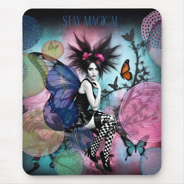 Mousepad Mulheres Mágicas Permanecem  (Frente)