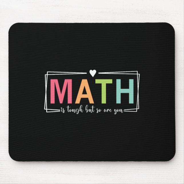 Mousepad Mulheres Matemática É Difícil Mas Você É Matemátic (Frente)