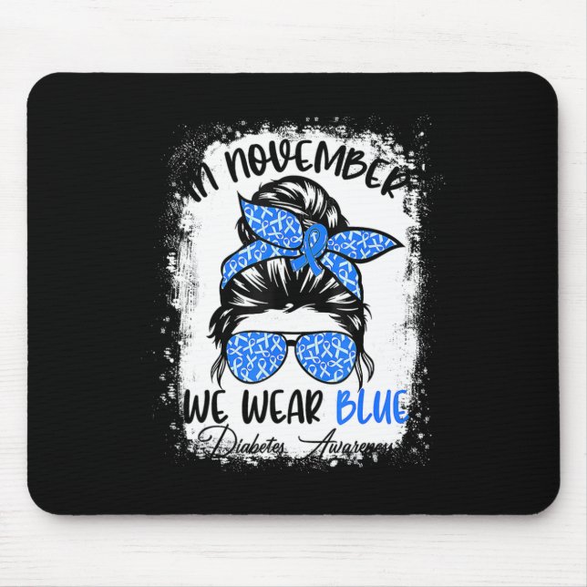 Mousepad Mulheres Mensageiras Diabetes de Cabelo (Frente)