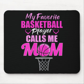 Mousepad Mulheres Meu Jogador De Basquete Favorito Me Liga