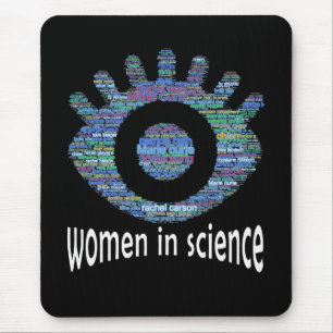 Mousepad Mulheres Na Ciência Meninas Olham Design