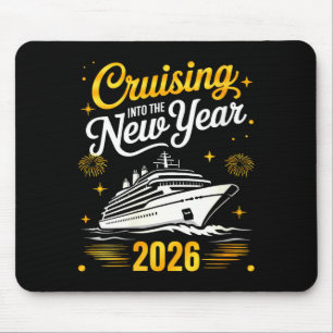 Mousepad Mulheres Navegando Para 2026 Véspera de Ano Novo C