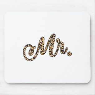 Mousepad Mulheres noivas, noiva, Sr. Leopard Imprima Matchi