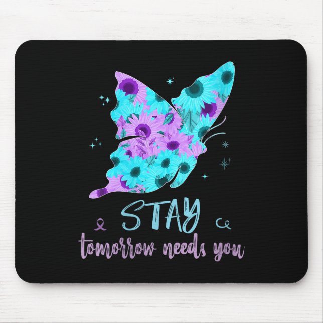 Mousepad Mulheres Permanecem Amanhã Precisa de Você Prevenç (Frente)