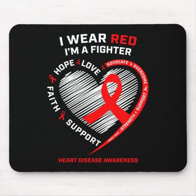 Mousepad Mulheres Presentes Guerreiros Combatem Doença Card (Frente)