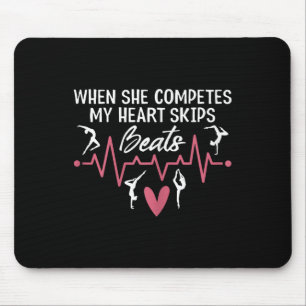 Mousepad Mulheres Quando Ela Compete Meu Coração Salta Bati