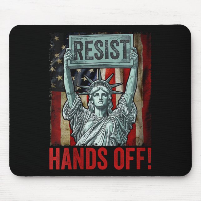 Mousepad Mulheres Resistem Estátua De Resistência Da Liberd (Frente)