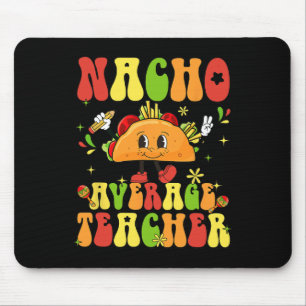 Mousepad Mulheres Retro Nacho Média de Apreciação de Profes