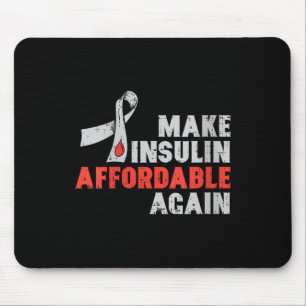 Mousepad Mulheres Terapêutica Com Insulina Diabetes Sensibi
