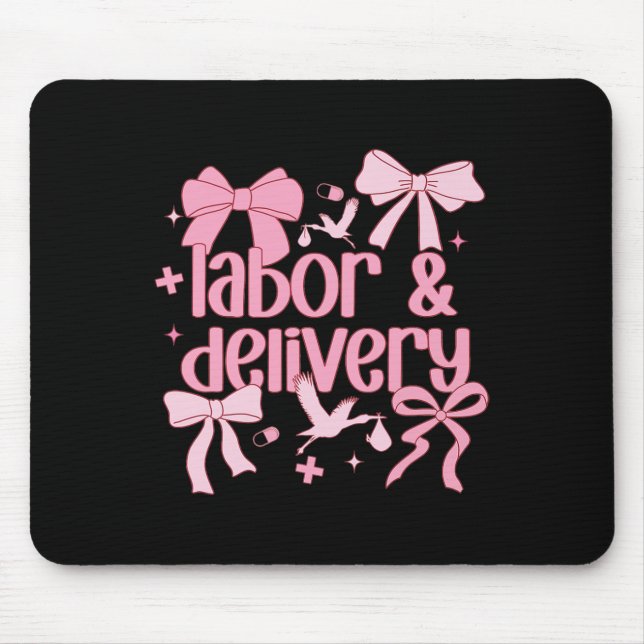 Mousepad Mulheres Trabalhadoras E Enfermeiras De Entrega Fo (Frente)