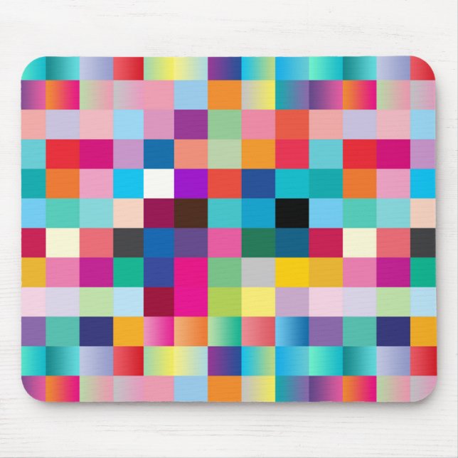 Mousepad "Multi design colorido" (Frente)