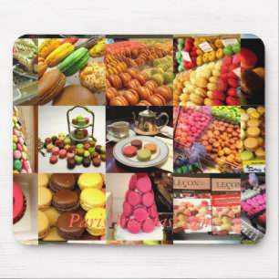 Mousepad MULTI MACarons, ParisBreakfast.com