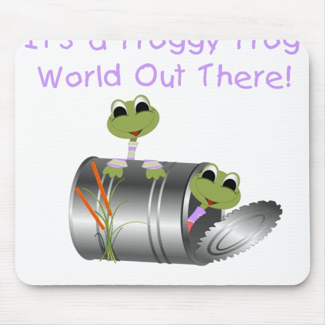 Mousepad Mundo do sapo do comedor de rãs (Frente)