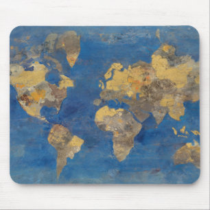 Mousepad Mundo dourado