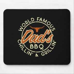 Mousepad Mundo Famosos Pais Grillin Barbecue Pais Da