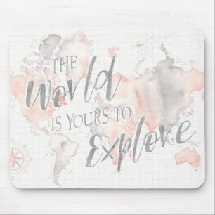 Mousepad Mundo maravilhoso mim
