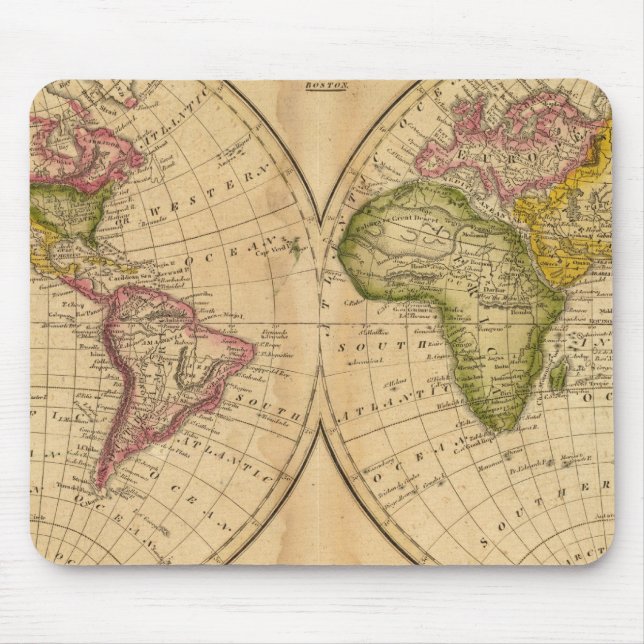 Mousepad Mundo por Worcester (Frente)