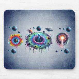 Mousepad Mundos Alienígenas Cósmicos