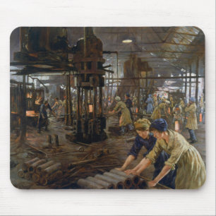 Mousepad Munições Meninas 1918 na Primeira Guerra Mundial d